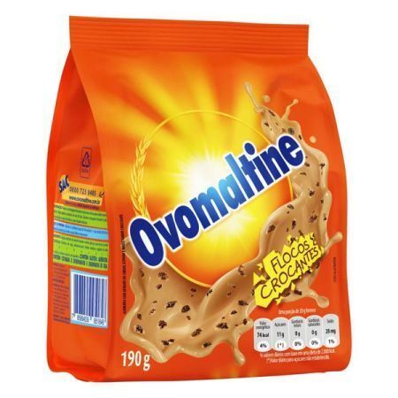 ACHOCOLATADO OVOMALTINE EM FLOCOS 190 GR