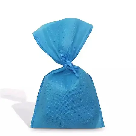 SACOLA SURPRESA PANDA TNT AZUL CLARO C/10 UN