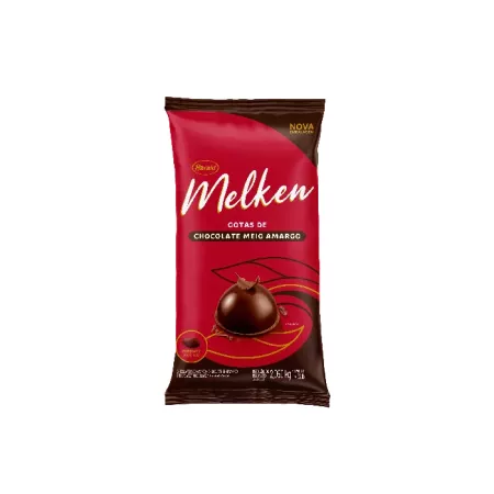 CHOCOLATE MELKEN GOTAS MEIO AMARGO 2,05 KG HARALD