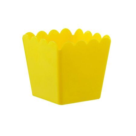 CACHEPOT MIRANDINHA PLASTICO AMARELO UNITARIO