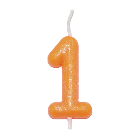 VELA SILVER NEON LARANJA N 1