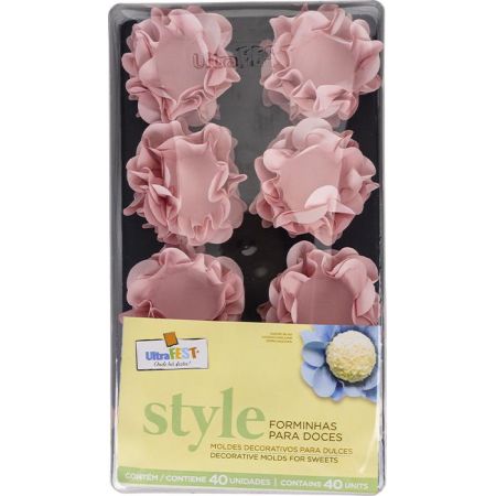 FORMINHA DEC ULTRAFEST FLOR STYLE ROSA AQUA C/40 UN