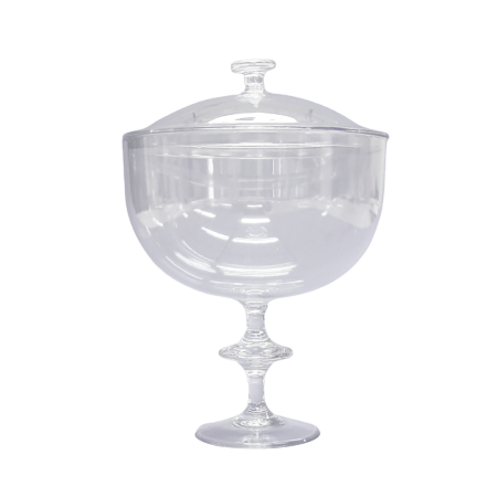 TACA ACRILICO LSC TOYS AMERICANA C/ TAMPA  800 ML CRISTAL