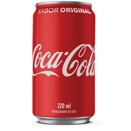 REFRIGERANTE COCA COLA LATA 220 ML