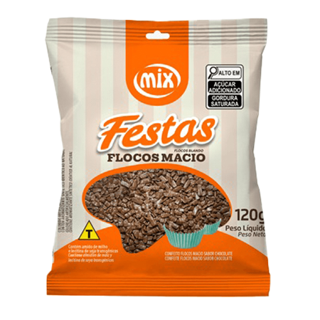 FLOCOS CHOCOLATE MIX MACIO 120 GR