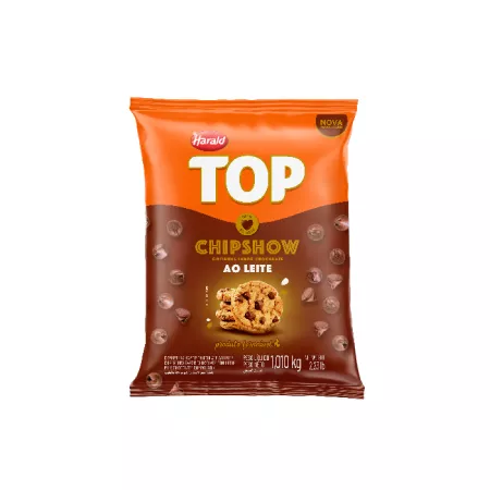 COBERTURA HARALD GOTAS CHIPS AO LEITE 1,01 KG