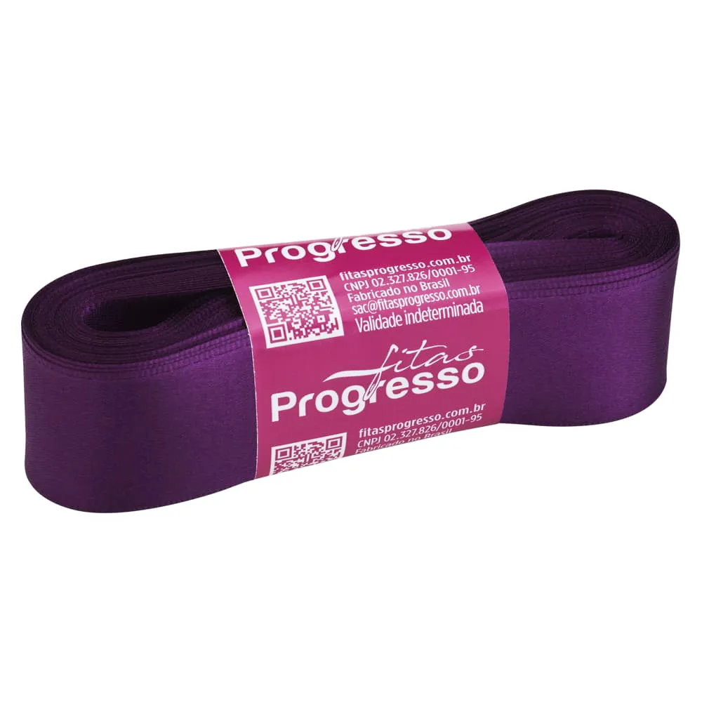 FITA PROGRESSO CETIM 30 MM X 10 MT COR 675 VIOLETA