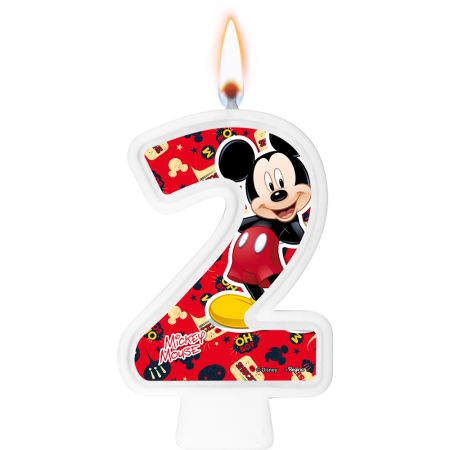 VELA REGINA NUMERAL MICKEY CLASSICO Nº 2