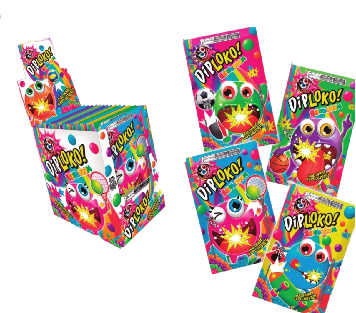 PIRULITO DIPLOKO RAINBOOM UNITARIO