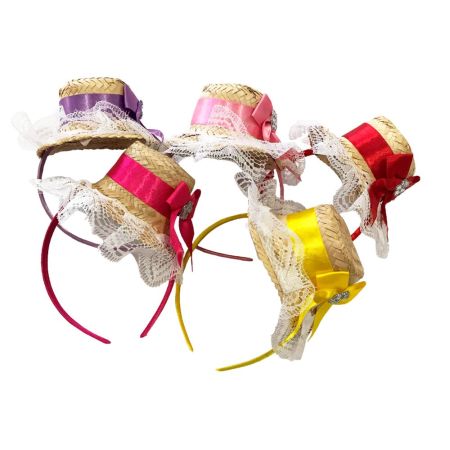 JUNINA TIARA CHAPEU BONECA BELLA