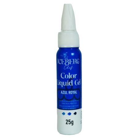 CORANTE LIQUID GEL ICEBERG 25 GR AZUL ROYAL