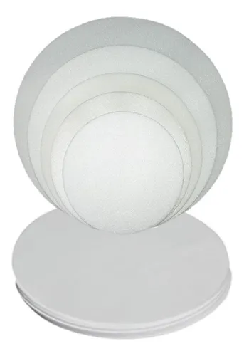 DISCO ISOPOR P/ BOLO COPOBRAS 150 MM X 10 MM C/10 UN