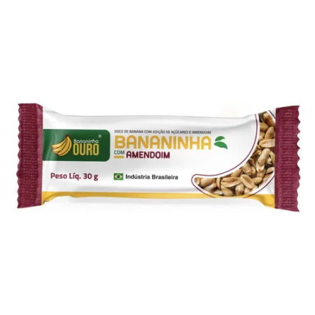 DOCE DE BANANA OURO C/ AMENDOIM 30 GR