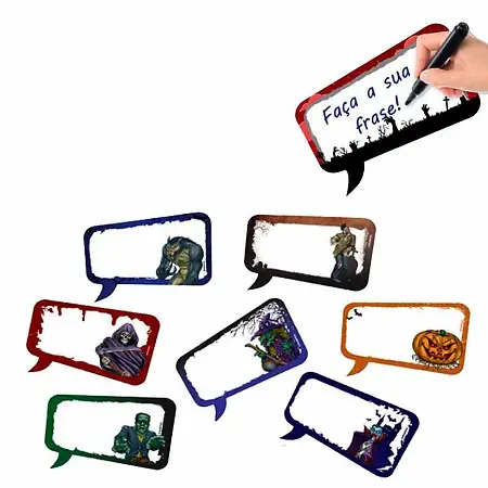 HALLOWEEN PLACA KAIXOTE DIVERT HORRIPILANTE 8 UN REF.7020/13