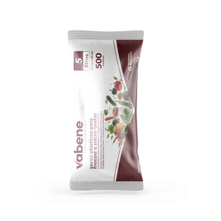 EMBALAGEM P/ FREEZER VABENE 5 LT 28 CM X 40 CM C/500 UN