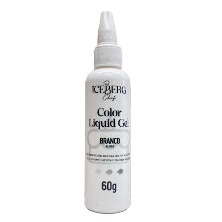 CORANTE LIQUID GEL ICEBERG 60 GR BRANCO