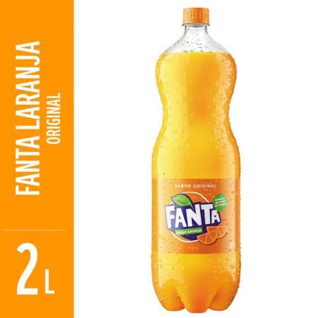 REFRIGERANTE FANTA LARANJA PET 2 LT
