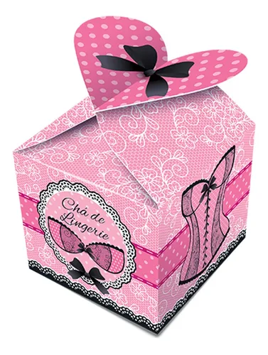 CAIXA P/ LEMBRANCINHA JUNCO CHA DE LINGERIE VESTIDO C/08 UN