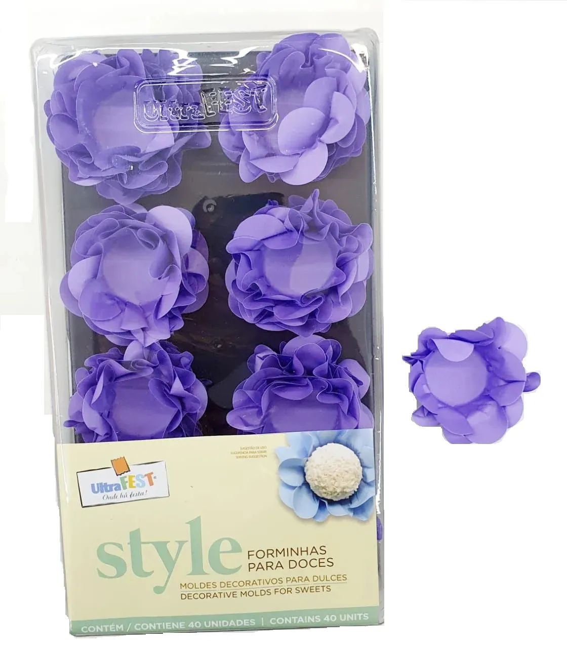 FORMINHA DEC ULTRAFEST FLOR STYLE LAVANDA C/40 UN