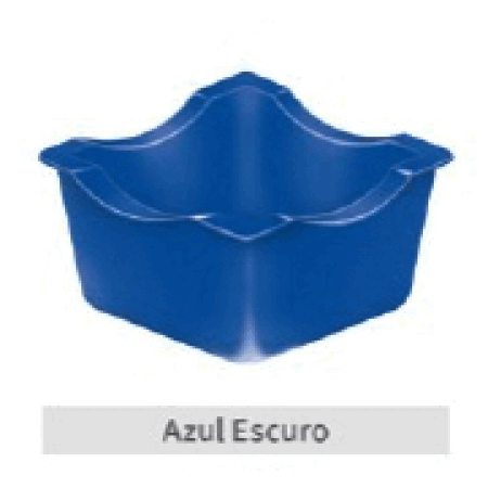 FORMINHA TERMOFORMADA KAIXOTE AZUL ESCURO C/50 UN