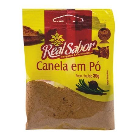 ESPECIARIA CANELA EM PO 14 GR REAL SABOR