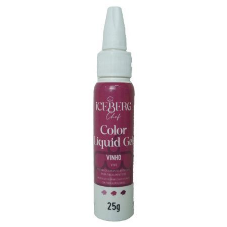 CORANTE LIQUID GEL ICEBERG 25 GR VINHO