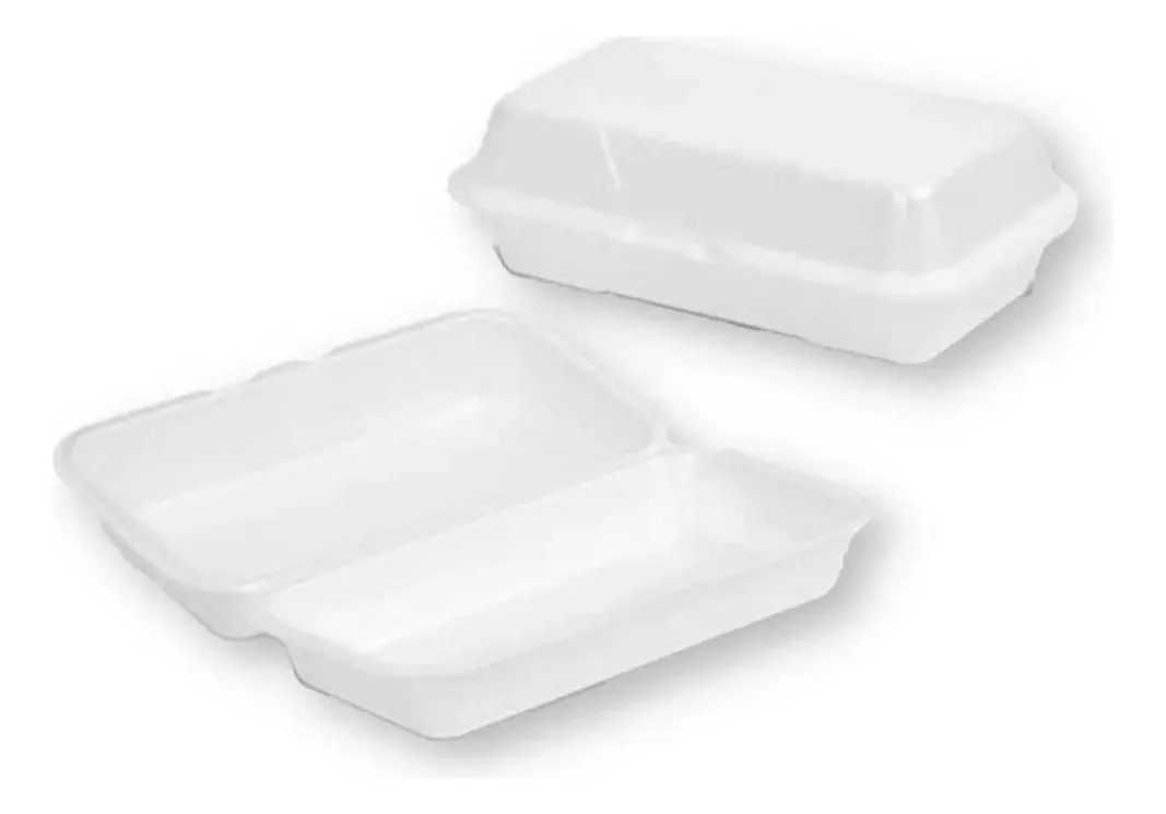 BANDEJA DE ISOPOR COPOBRAS CH-004 HOT DOG RETANG. C/05 UN