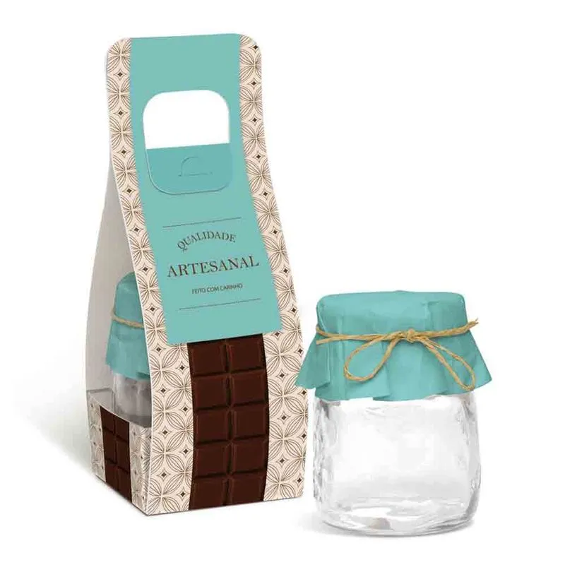 POTE DE VIDRO C/ SUPORTE GOURMET CROMUS UNITARIO