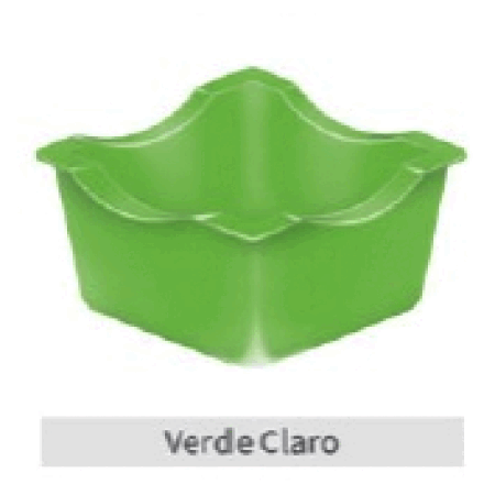 FORMINHA TERMOFORMADA KAIXOTE VERDE CLARO C/50 UN