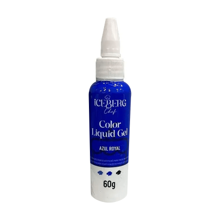 CORANTE LIQUID GEL ICEBERG 60 GR AZUL ROYAL