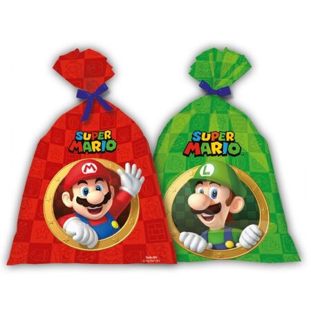 SACOLA SURPRESA FESTCOLOR SUPER MARIO C/08 UN