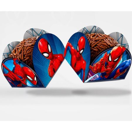 FORMINHA DEC REGINA HOMEM ARANHA ANIMACAO 50 UN