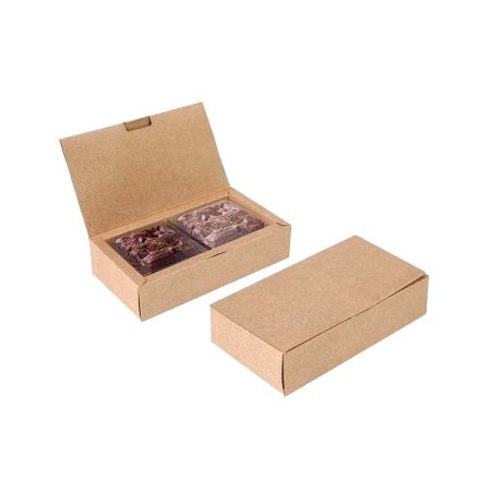 CAIXA PARA BROWNIE CROMUS 17X9,5X4 CM UNITARIO