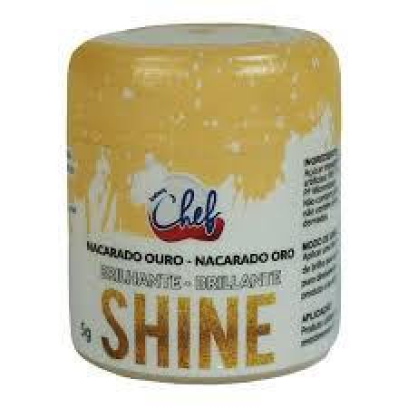 PO BRILHANTE P/ DECORACAO ICEBERG SHINE NACARADO OURO 5 GR