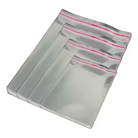 SACO ADESIVO TRANSP. LUCKY FEST 10X10 INCOLOR C/100 UN