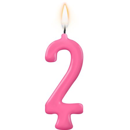 VELA REGINA PARABENS PINK Nº 2