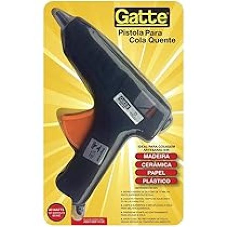 PISTOLA DE COLA QUENTE GDE MAKE+ PRETA