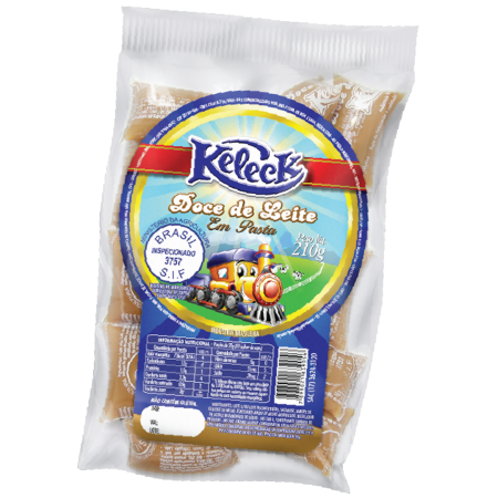 DOCE DE LEITE KELECK SACHE 950 GR C/30 GR