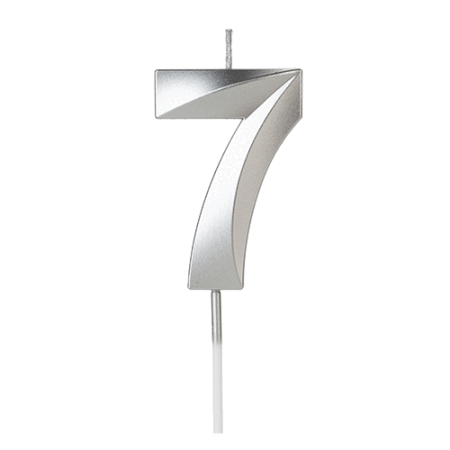 VELA SILVER DESIGN PRATA Nº 7