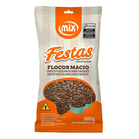 FLOCOS CHOCOLATE MIX MACIO 500 GR