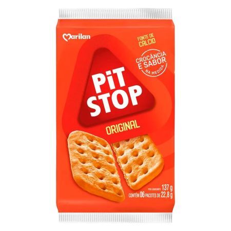 BISCOITO MARILAN PIT STOP 22,8 GR ORIGINAL