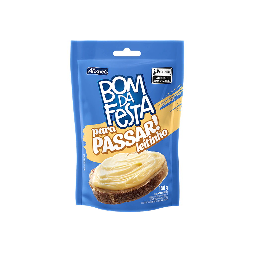 RECHEIO LEITINHO ALISPEC BOM DA FESTA 150 GR