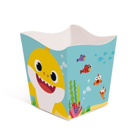 CACHEPOT CROMUS BABY SHARK 8X8X9,5 C/08 UN