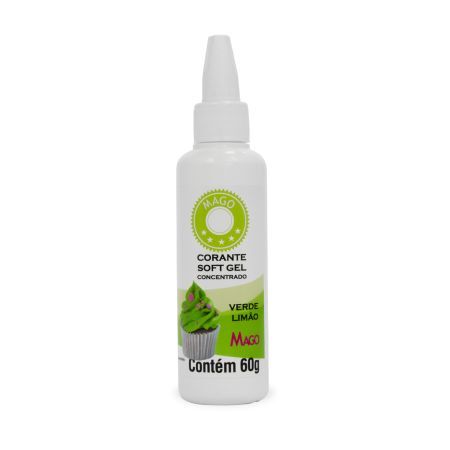 CORANTE SOFT GEL MAGO 60 ML VERDE LIMAO