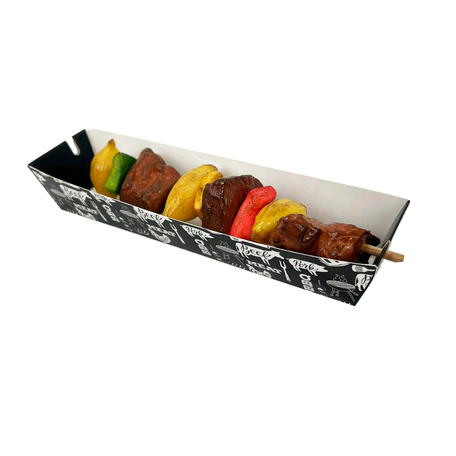 CAIXA PARA ESPETINHO CONCEITO 20X4,4X3,8 GOURMET