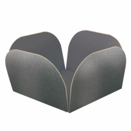 FORMINHA DEC KAIXOTE GRANDE LAMINADO PRATA C/50 UN