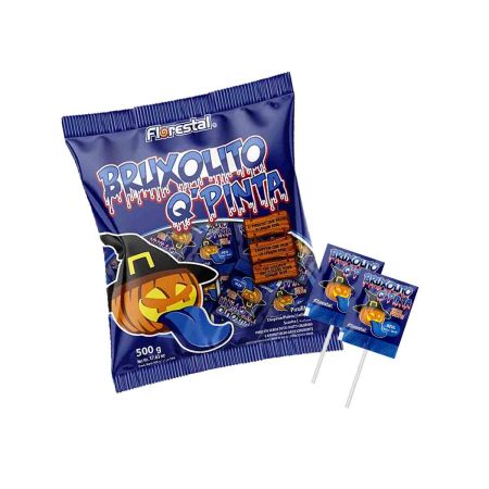 PIRULITO FLORESTAL BRUXOLITO Q'PINTA C/ 50 UN