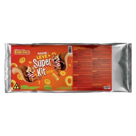 SALGADINHO FABITOS 210 GR KIT SORTIDO