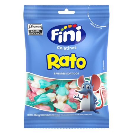BALA DE GELATINA FINI 80 GR RATO