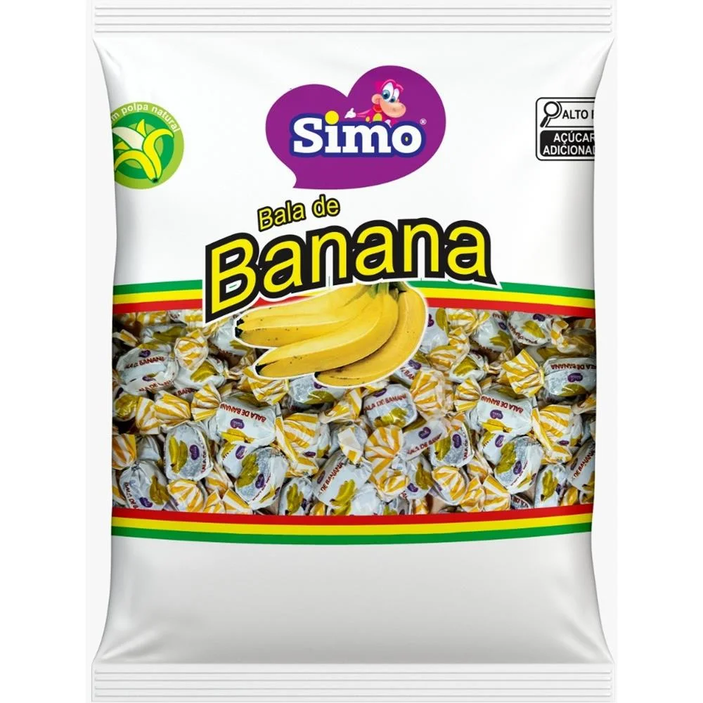 BALA SIMONETTO BANANA 300 GR